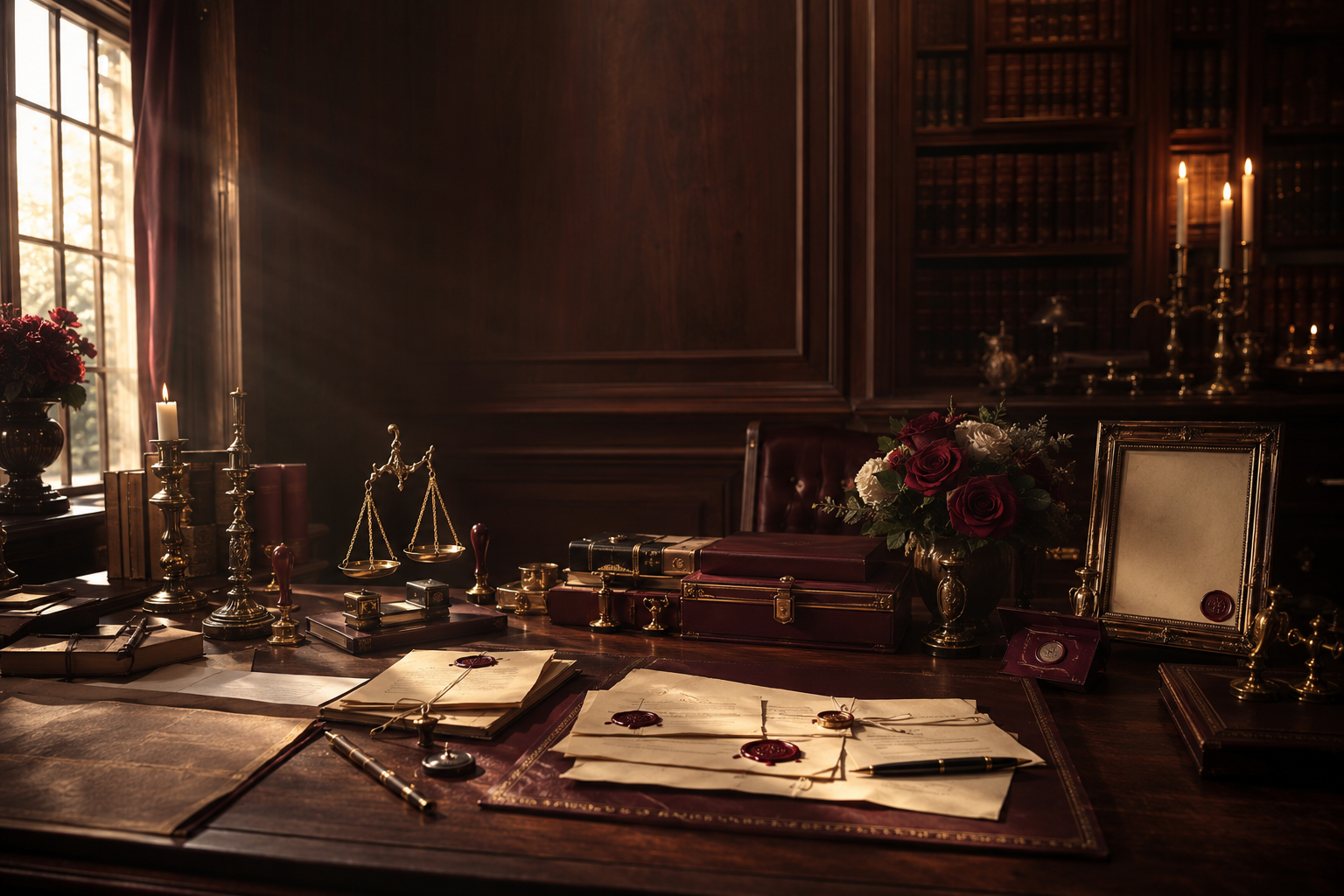 The Naughty Notary luxury brand atmosphere