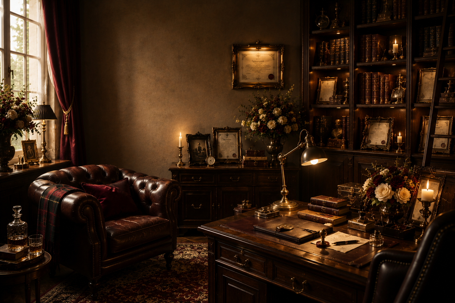 The Naughty Notary luxury brand atmosphere