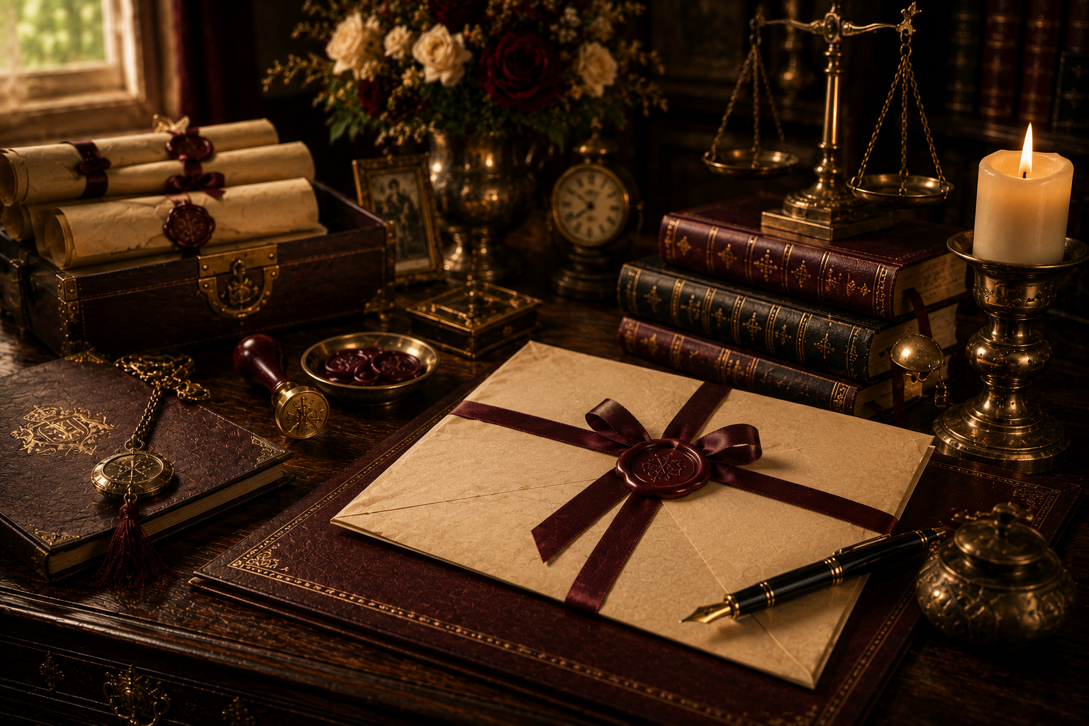 The Naughty Notary luxury brand atmosphere